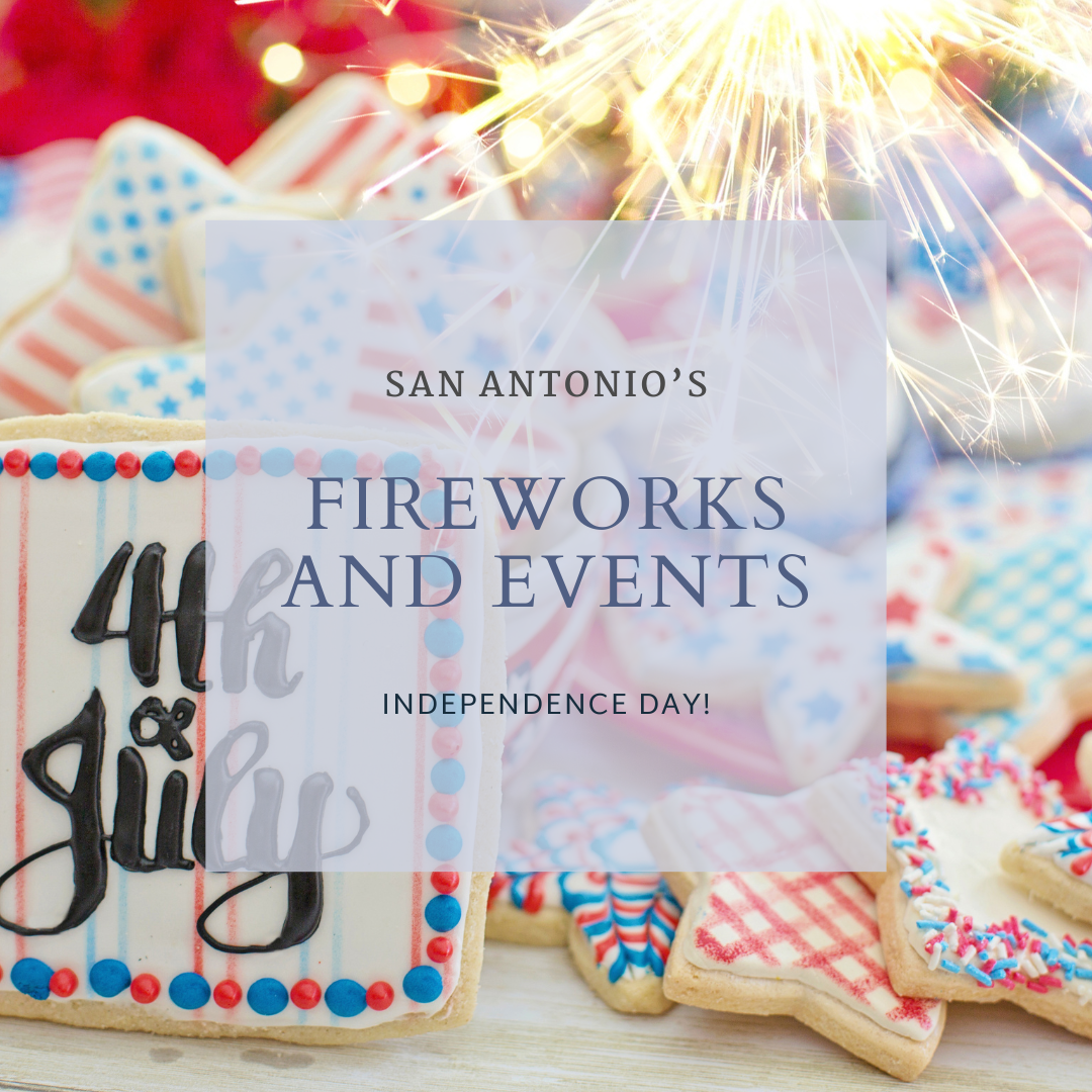 Celebrate the 4th of July in San Antonio: Fireworks and Festivities header image.