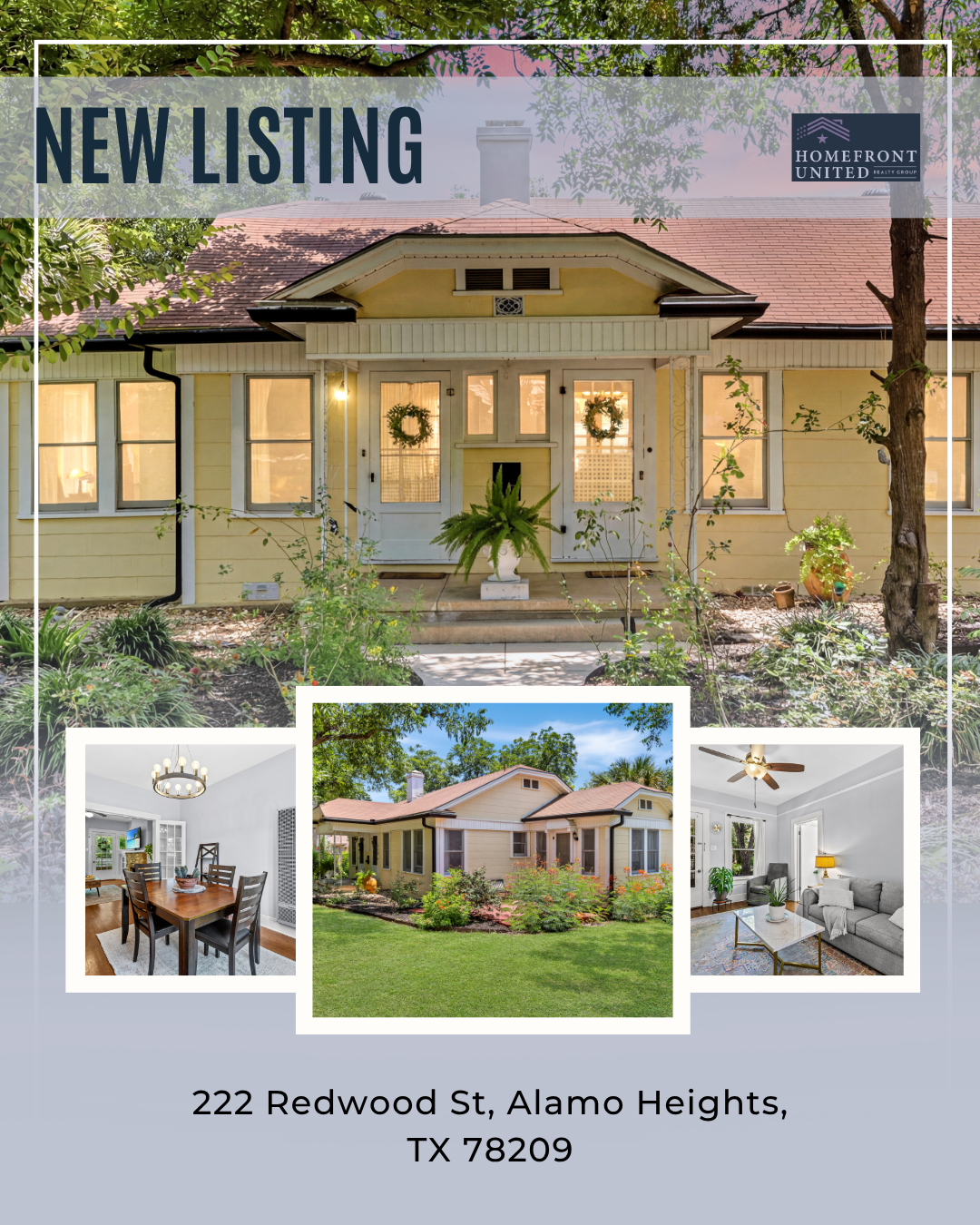Rare Alamo Heights Opportunity at 222 Redwood St header image.