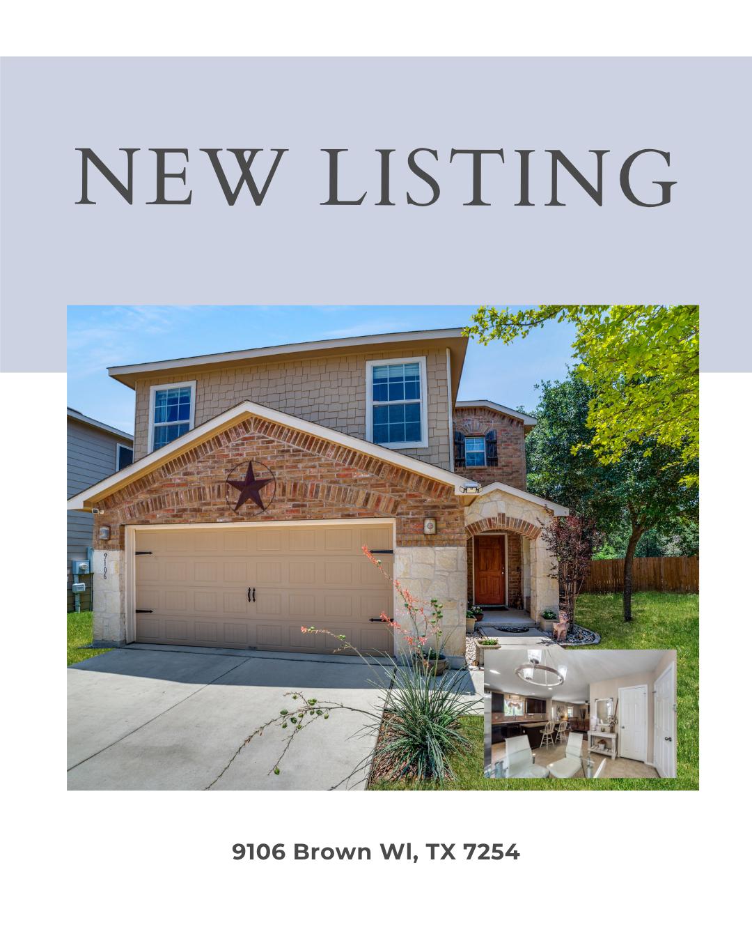 New Listing in Silver Oaks! 9106 Brown Well — Stylish, Energy-Efficient & Close to Nature header image.