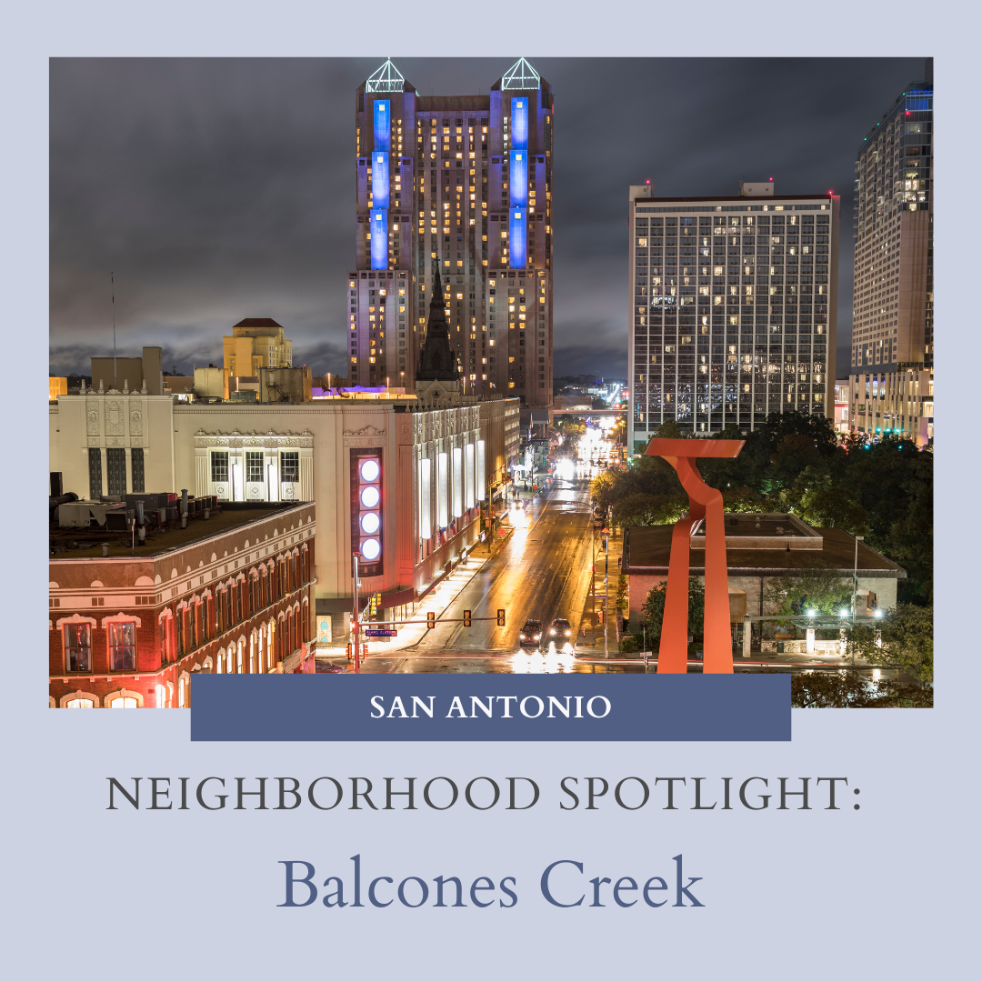 Neighborhood Spotlight: Balcones Creek, San Antonio, Texas header image.