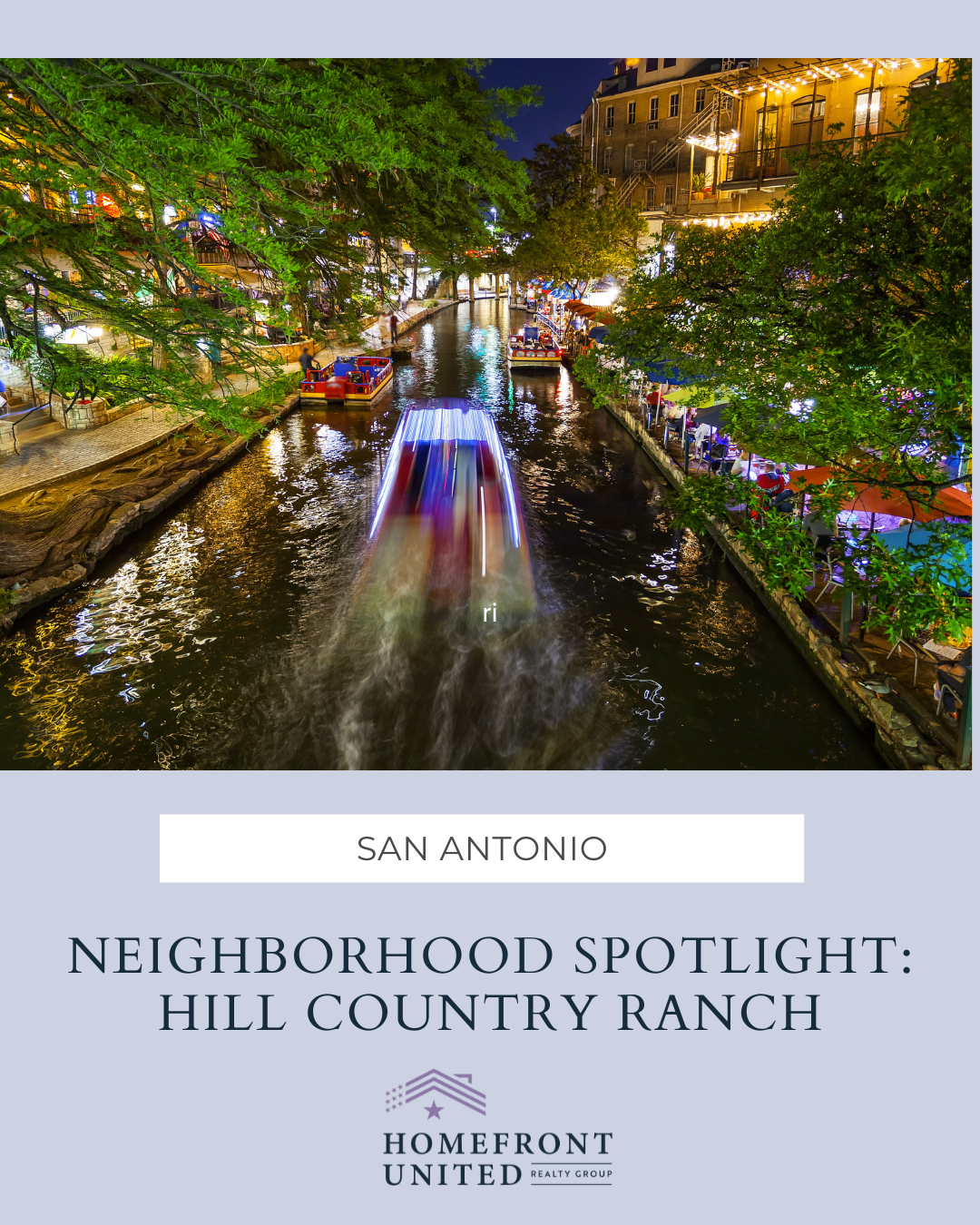 Neighborhood Spotlight: Hill Country Ranch – San Antonio Area Guide header image.