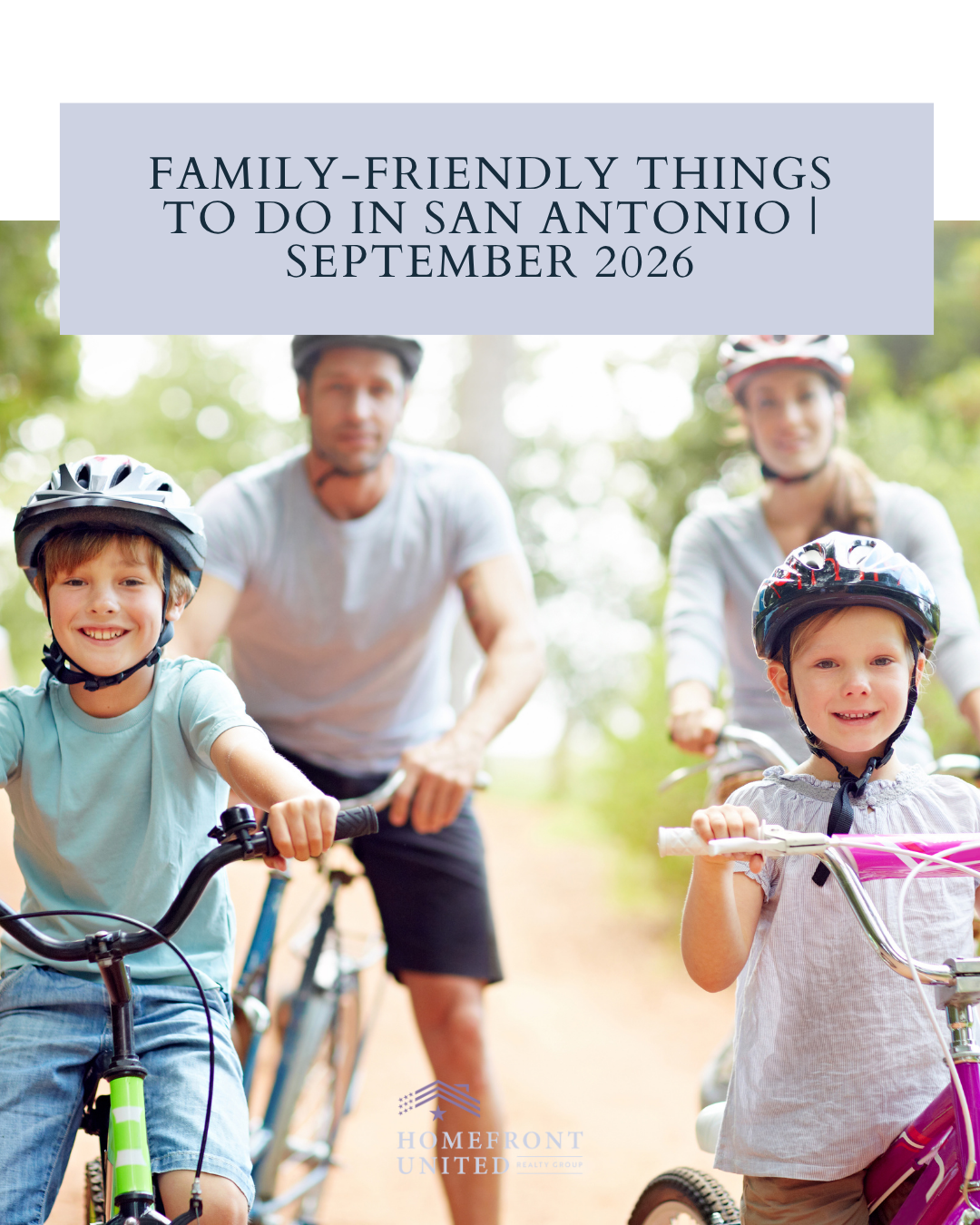 Family-Friendly Things To Do in San Antonio | September 2026 header image.