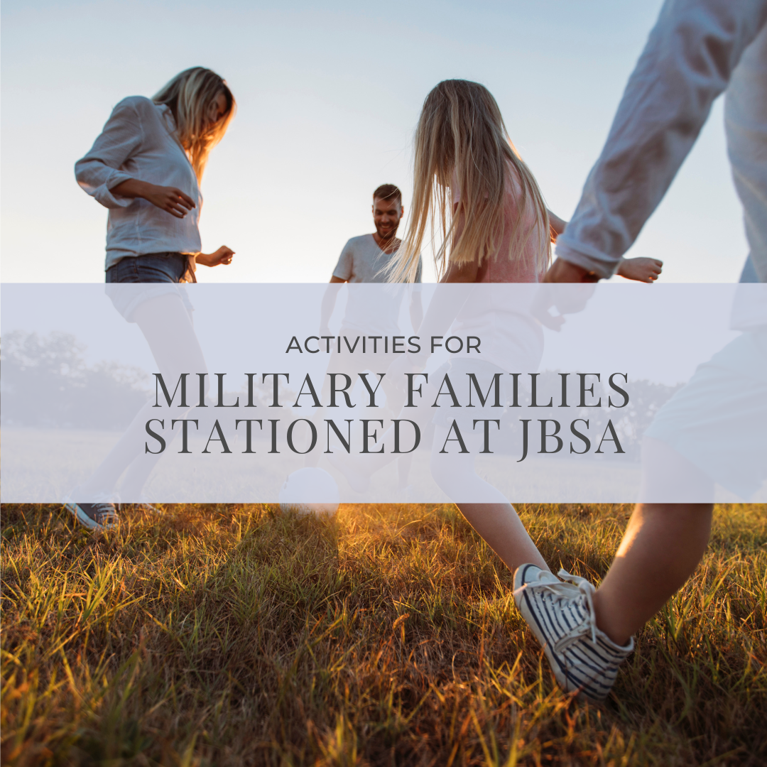 Activities for Military Families Stationed at JBSA header image.