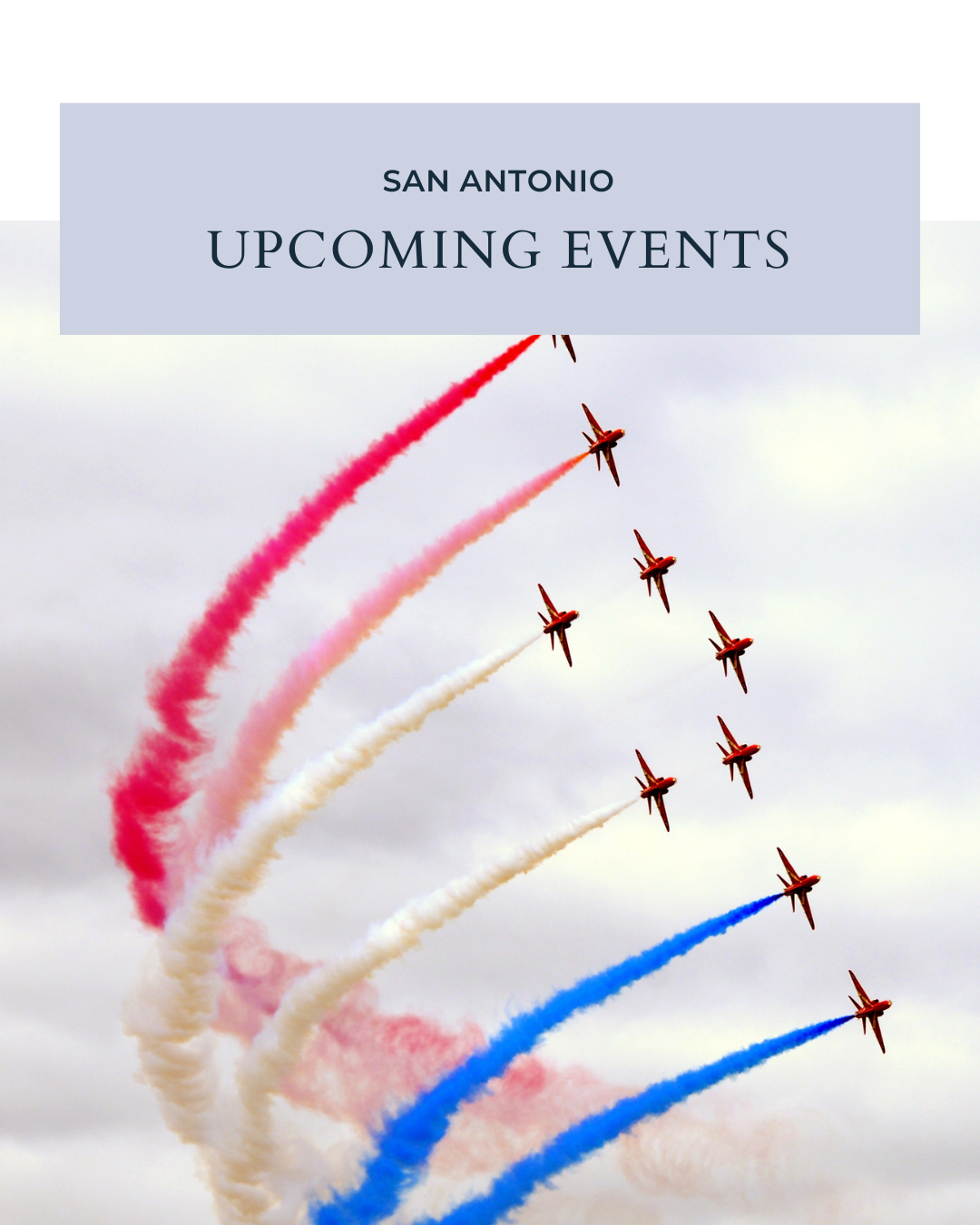 Events in San Antonio: 05-01-26 header image.
