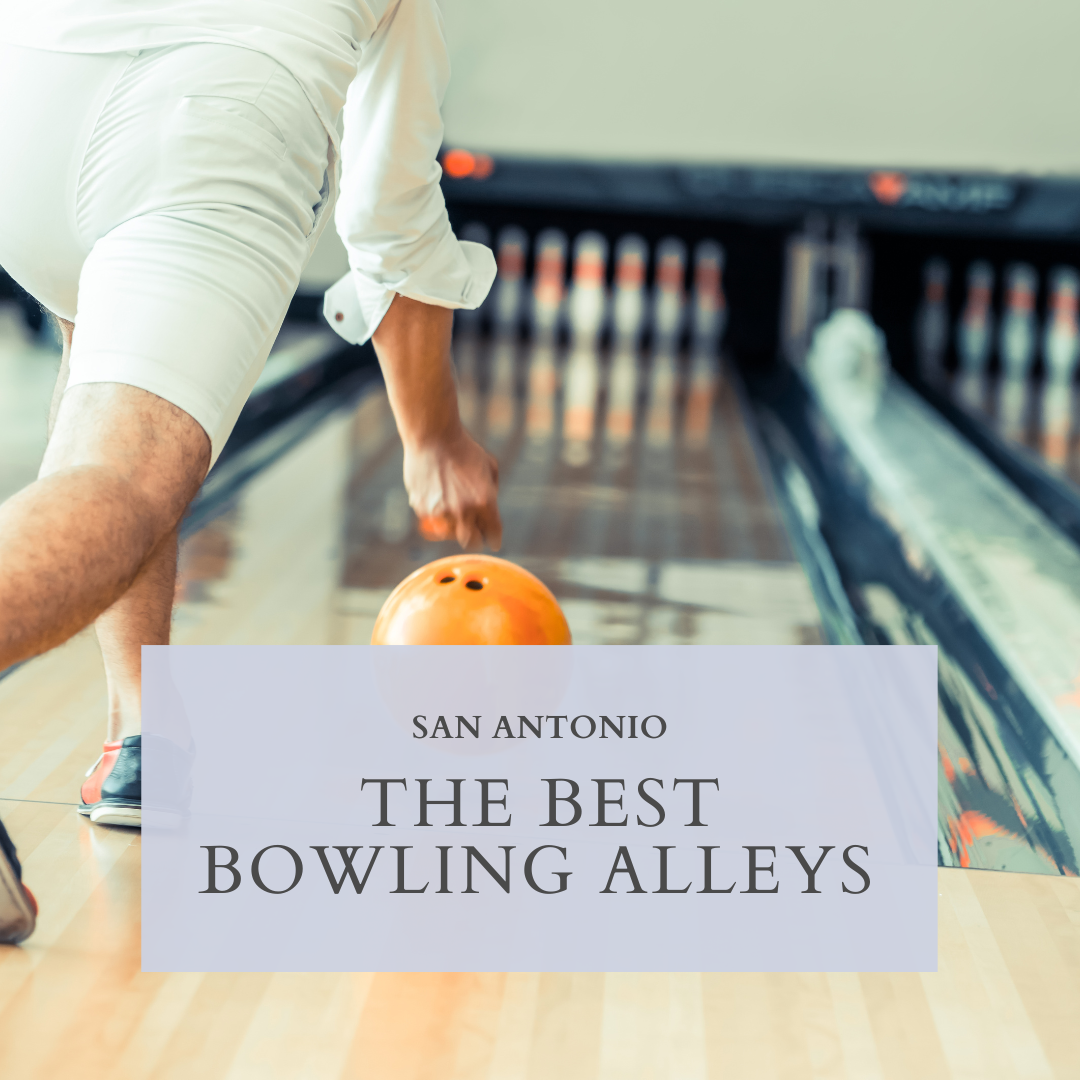 Strike! The Best Bowling Alleys in San Antonio header image.