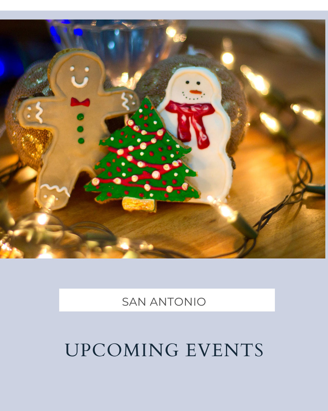 Events in San Antonio: 12-12-25 header image.