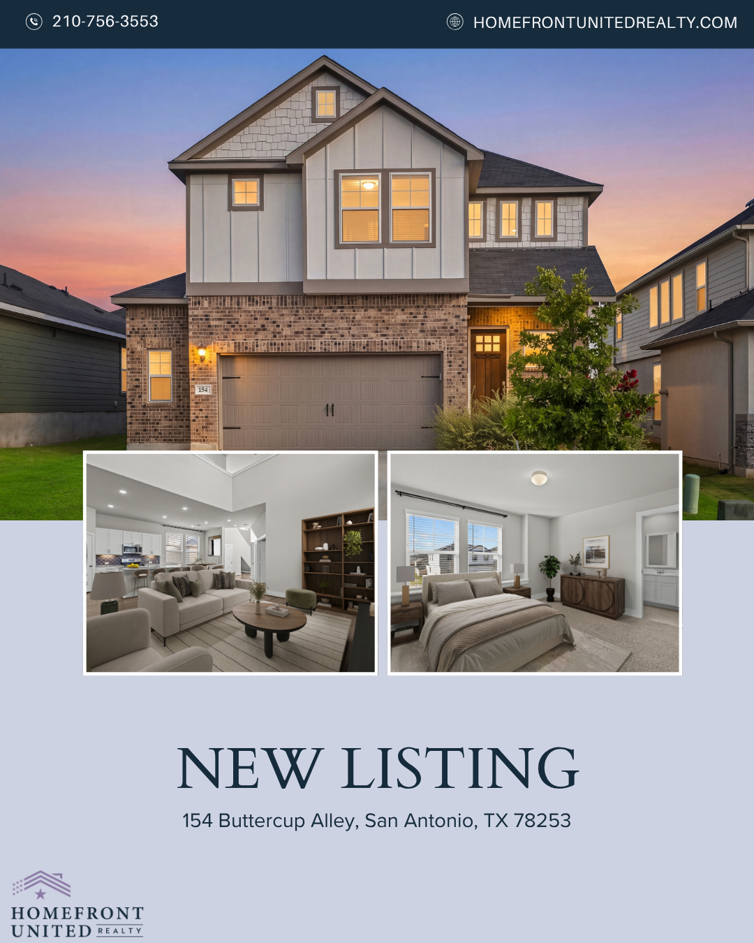 Discover 154 Buttercup Alley: A Spacious Two-Story Home in San Antonio's Hunters Ranch header image.