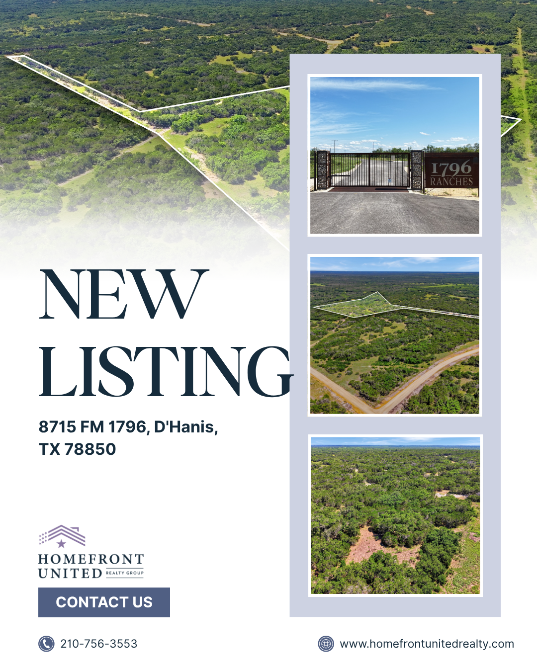 Discover 20.015 Acres of Texas Hill Country Beauty in D’Hanis header image.