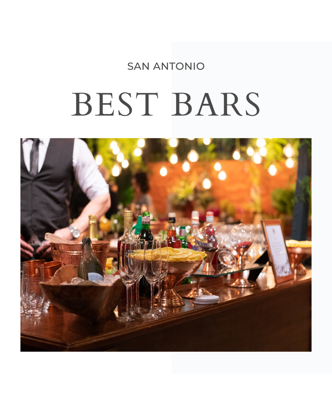 🍸 Best Bars in San Antonio header image.
