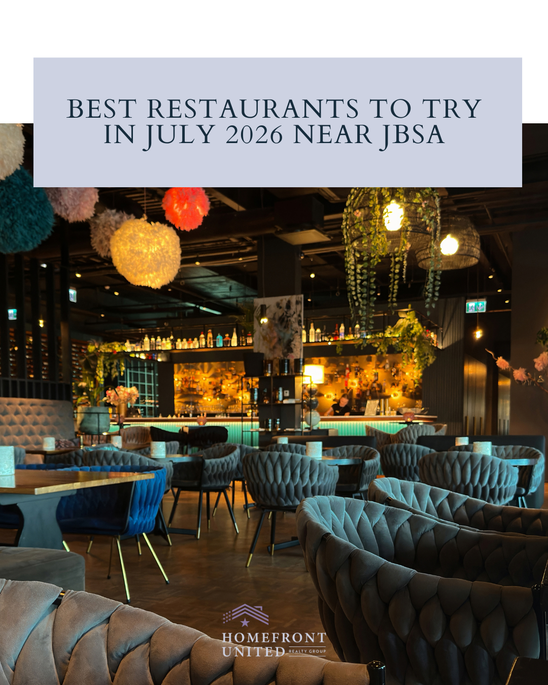 Best Restaurants to Try in July 2026 Near JBSA header image.