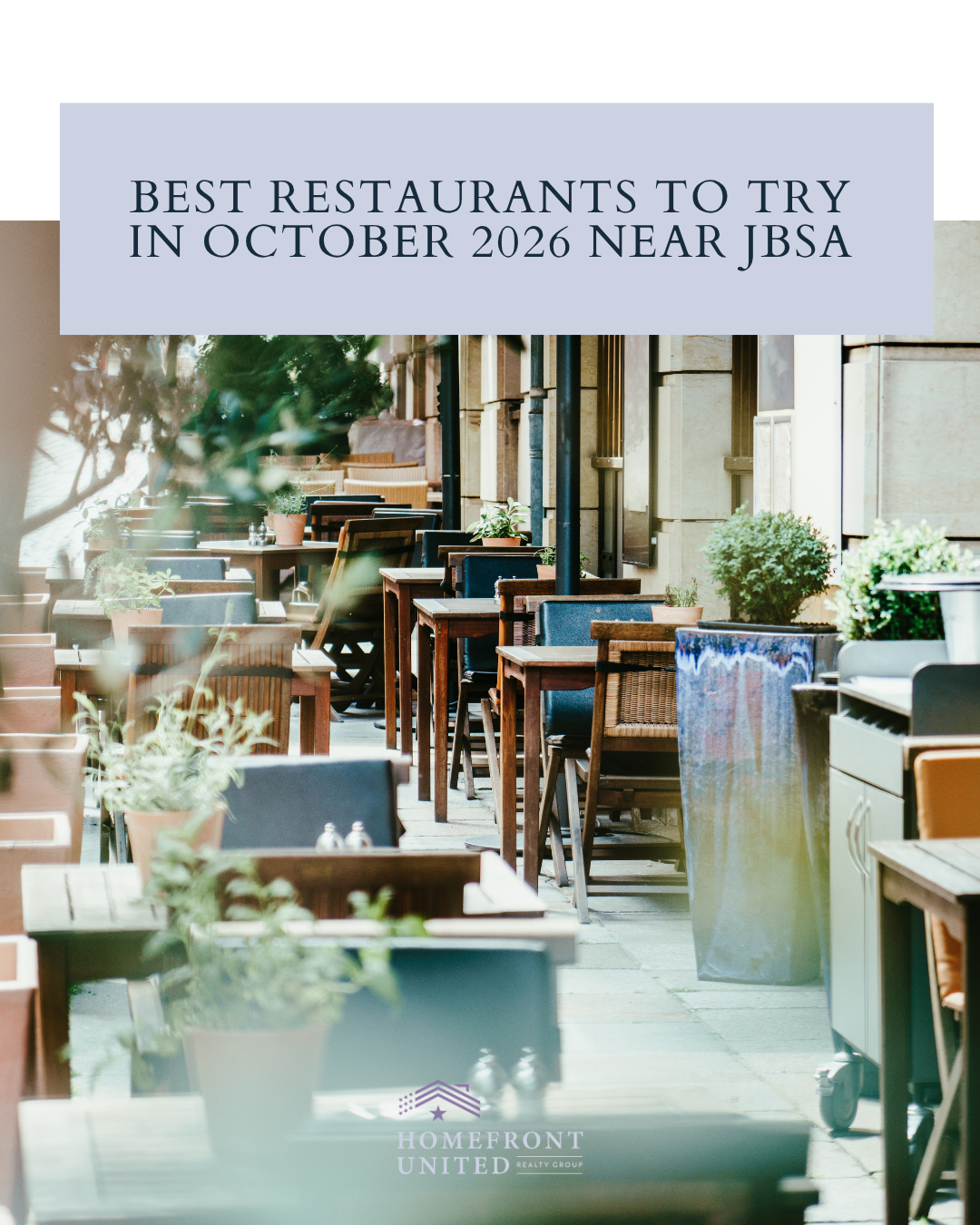 Best Restaurants To Try in October 2026 Near JBSA header image.