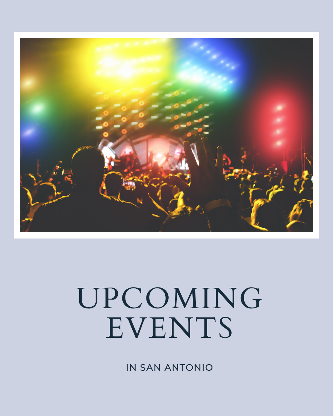 Events in San Antonio: 11-14-25 header image.