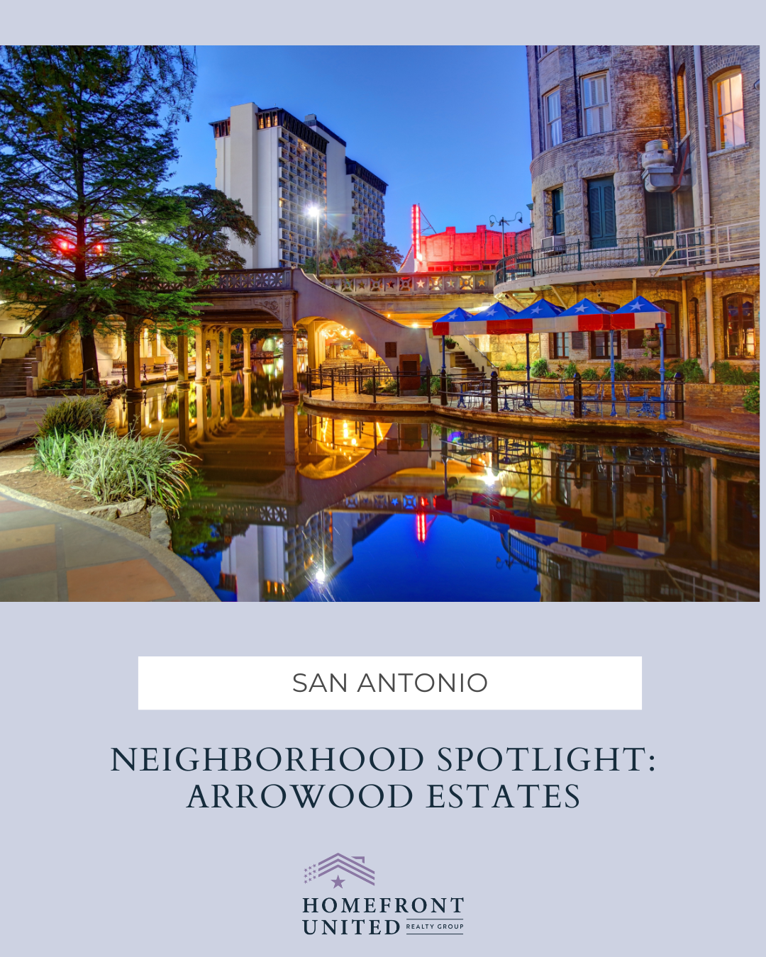 Neighborhood Spotlight: Arrowood Estates – San Antonio / North Side header image.