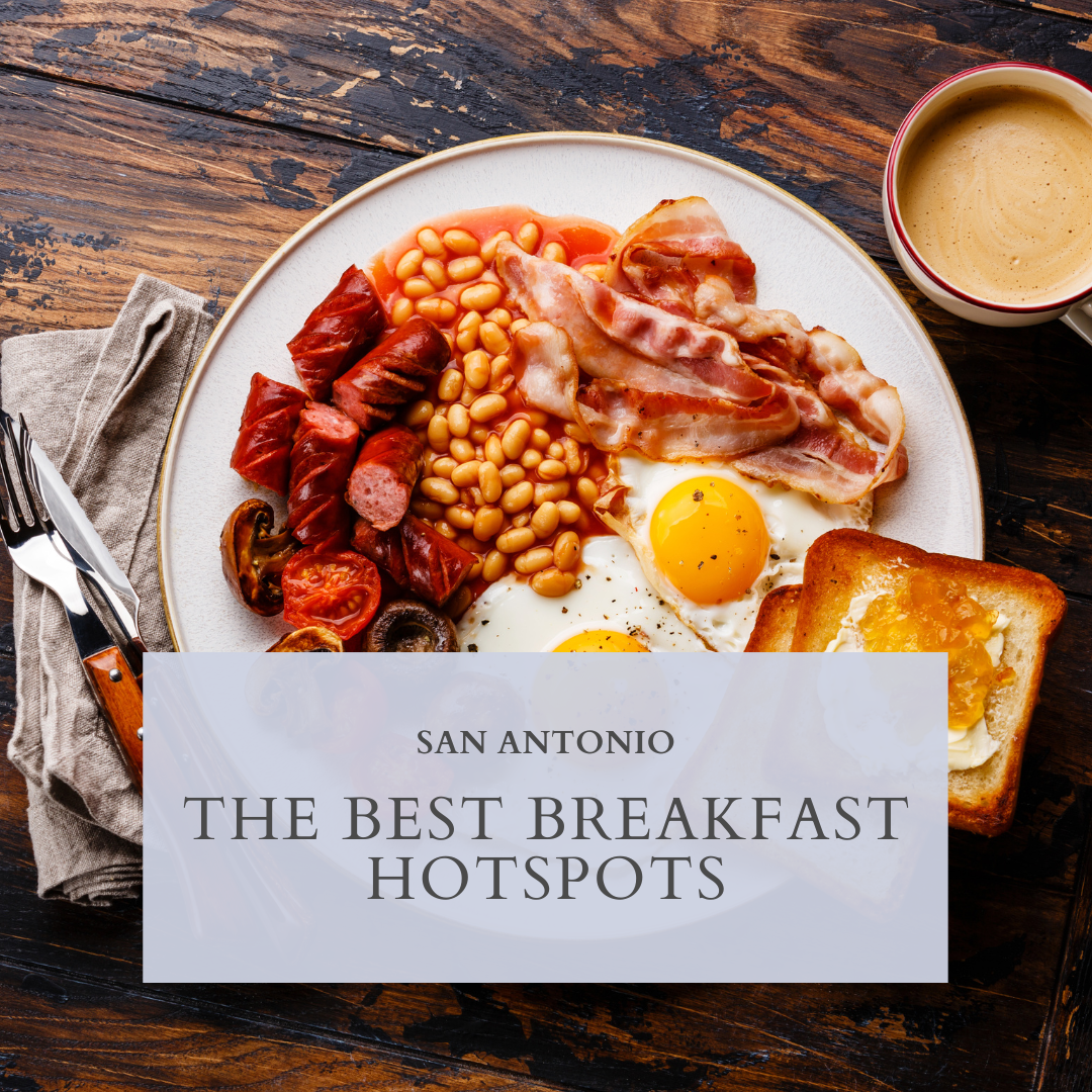 The Best Breakfast Hotspots in San Antonio header image.