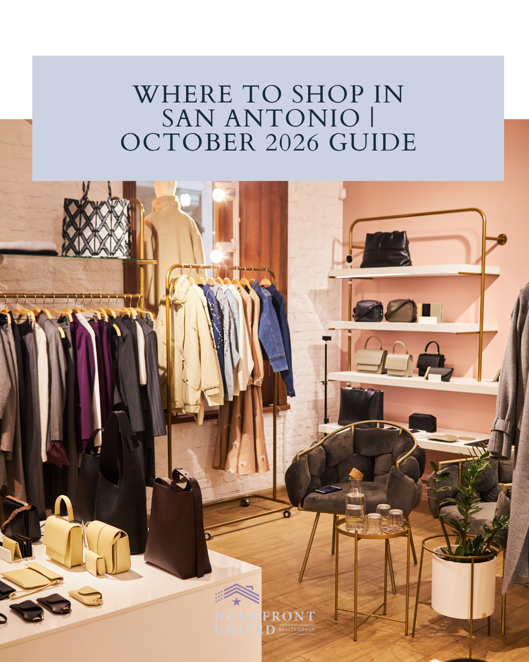Where To Shop in San Antonio | October 2026 Guide header image.