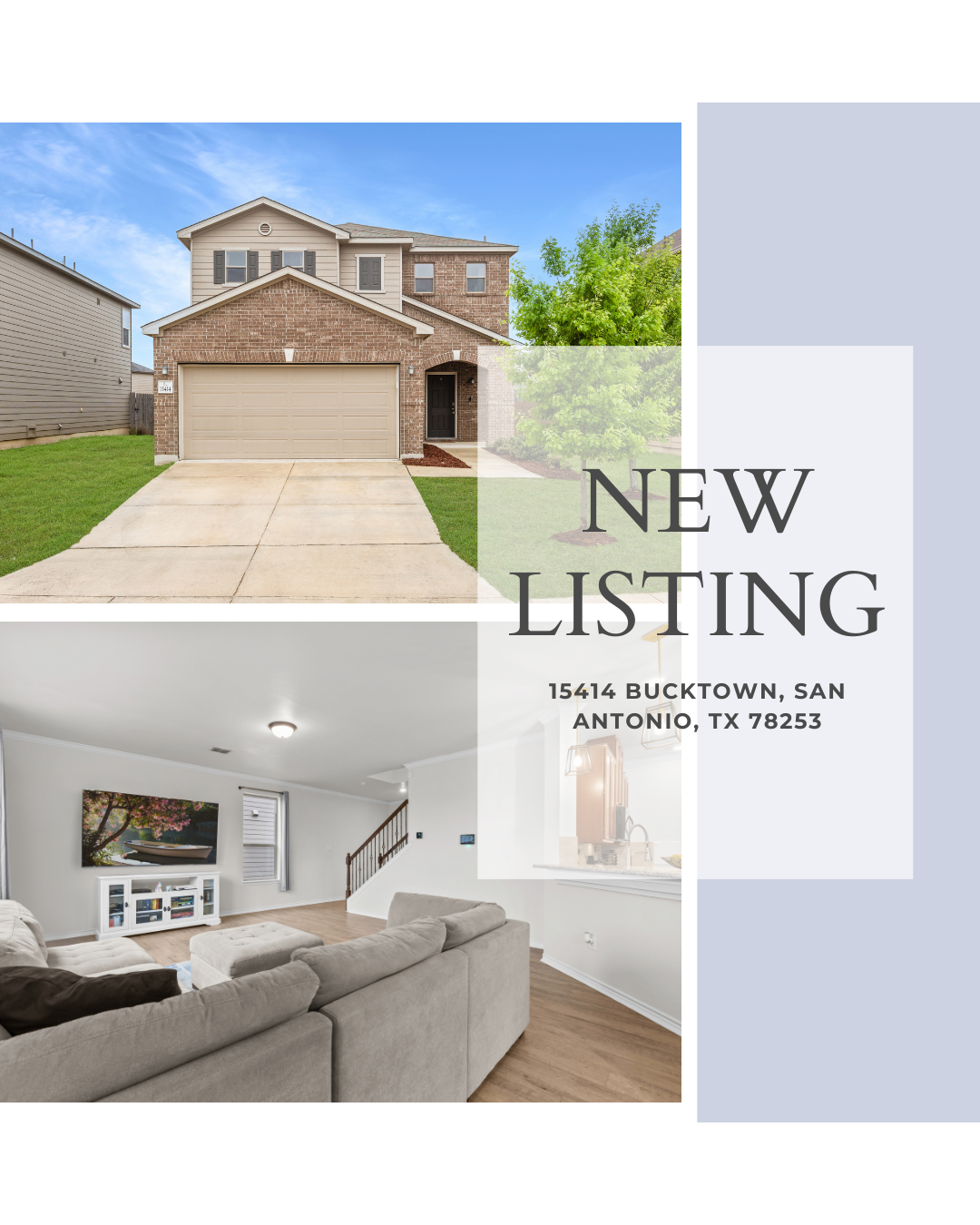 Comfortable Living with Flexible Space at 15414 Bucktown header image.