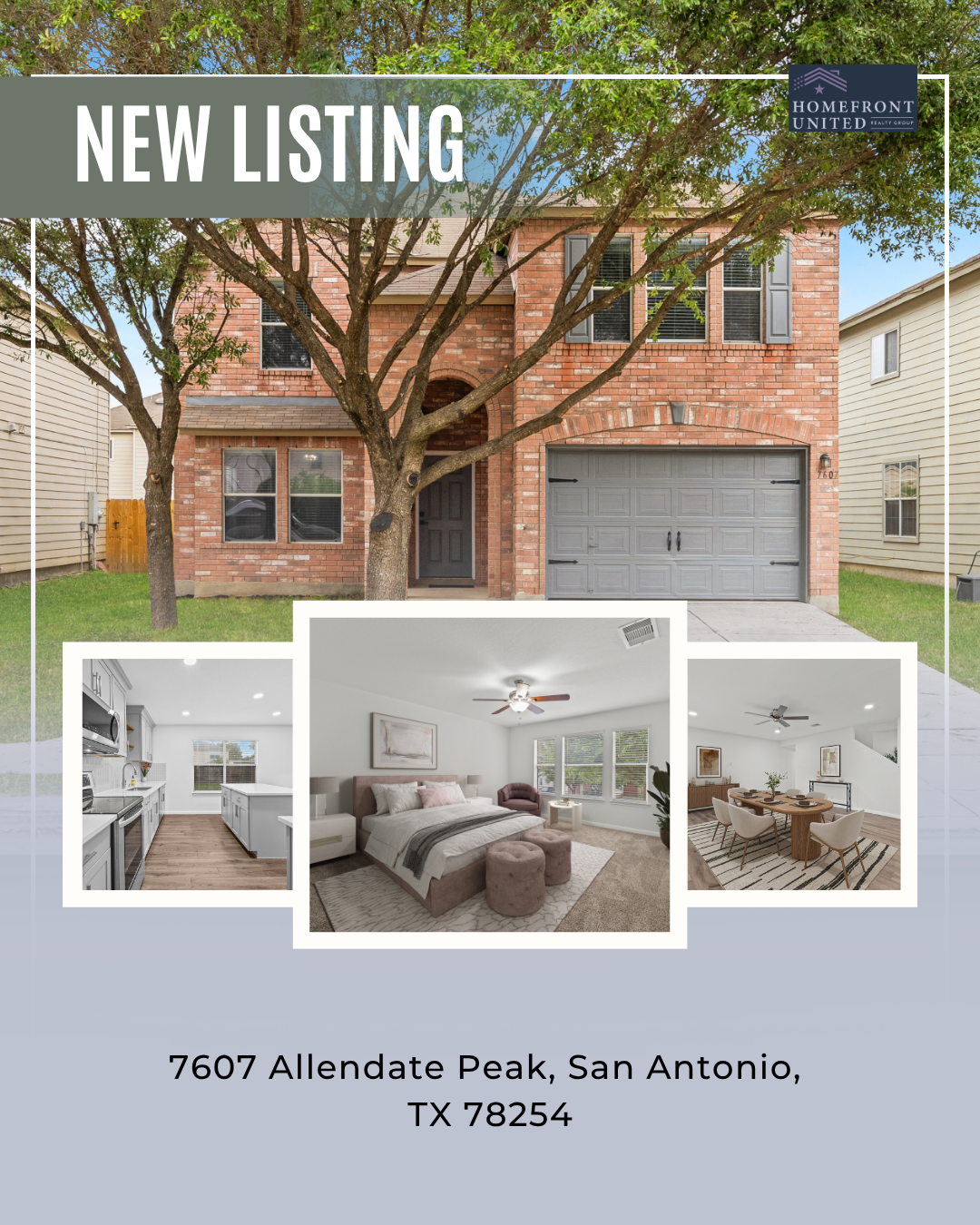 Bring Your Buyers to 7607 Allendate Peak in Bridgewood header image.