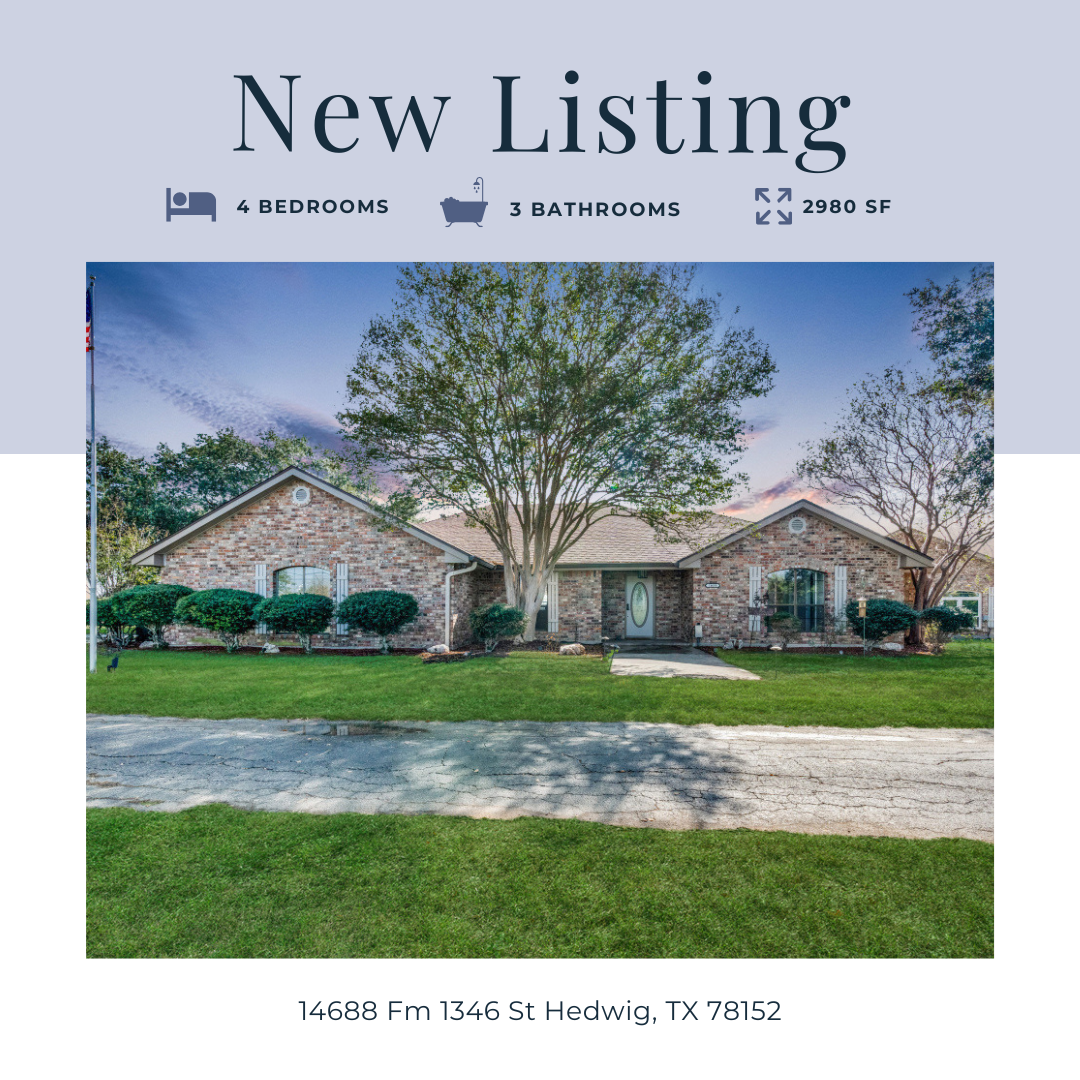 Your Dream Texas Ranchette Awaits at 14688 FM 1346, St. Hedwig! header image.