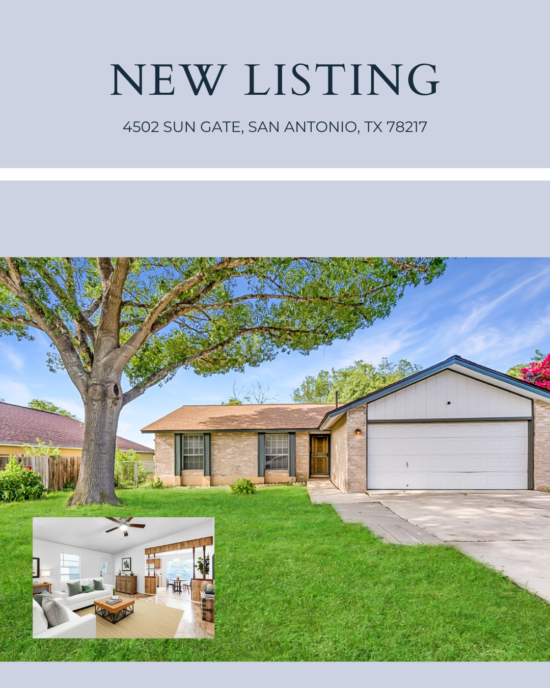 🏡 Discover Your New Home at 4502 Sun Gate St, San Antonio, TX 78217 header image.