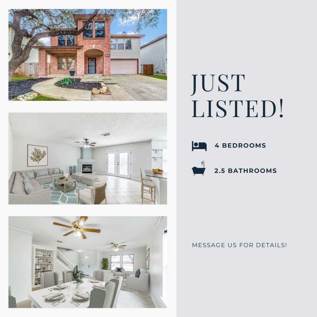 Introducing Your Dream Home in the Heart of Leon Valley's Eckhert Crossing Community! header image.