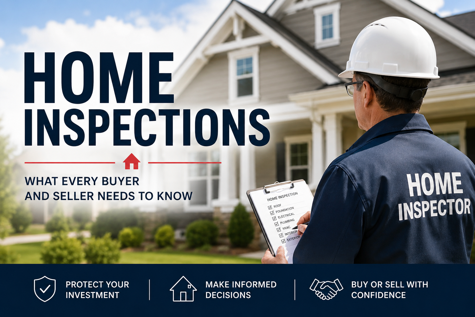 Home Inspections: What Buyers and Sellers Need to Know in South Carolina header image.