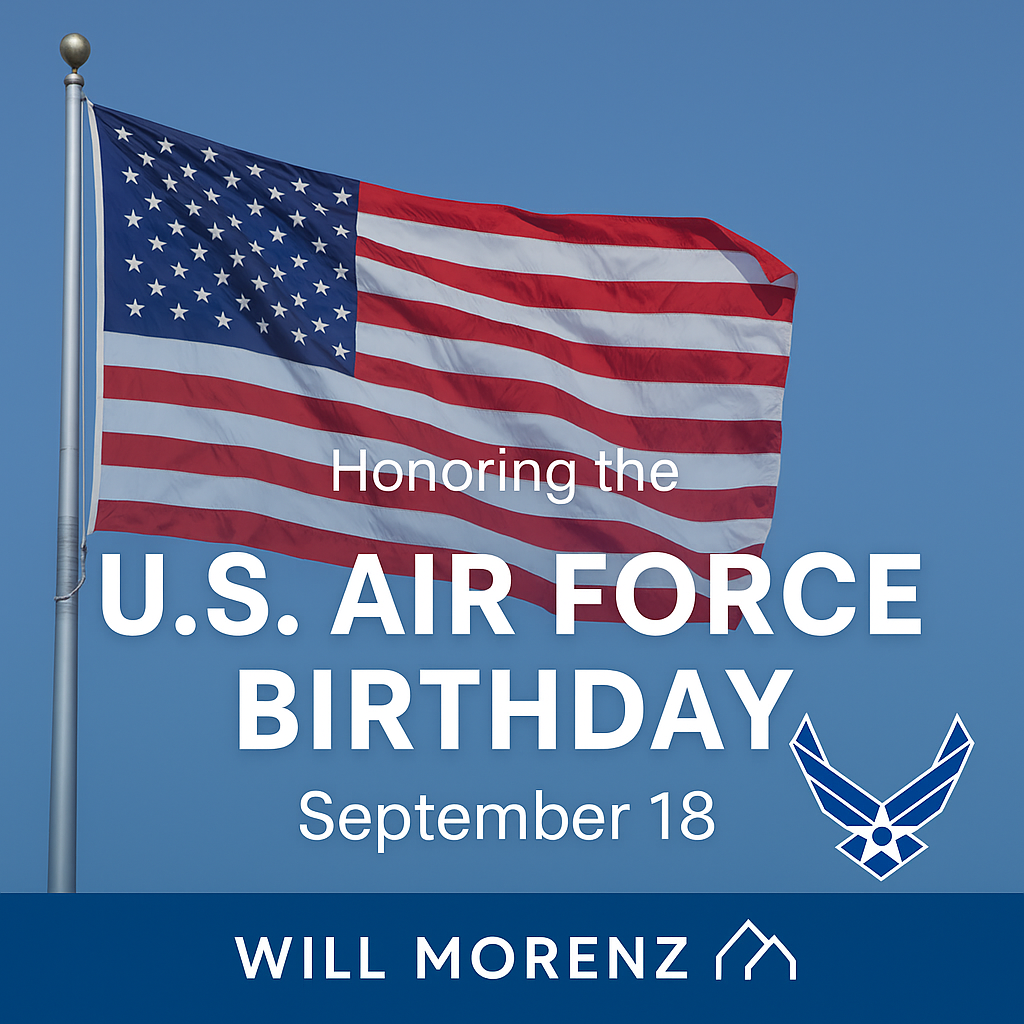Honoring the U.S. Air Force Birthday – September 18 header image.