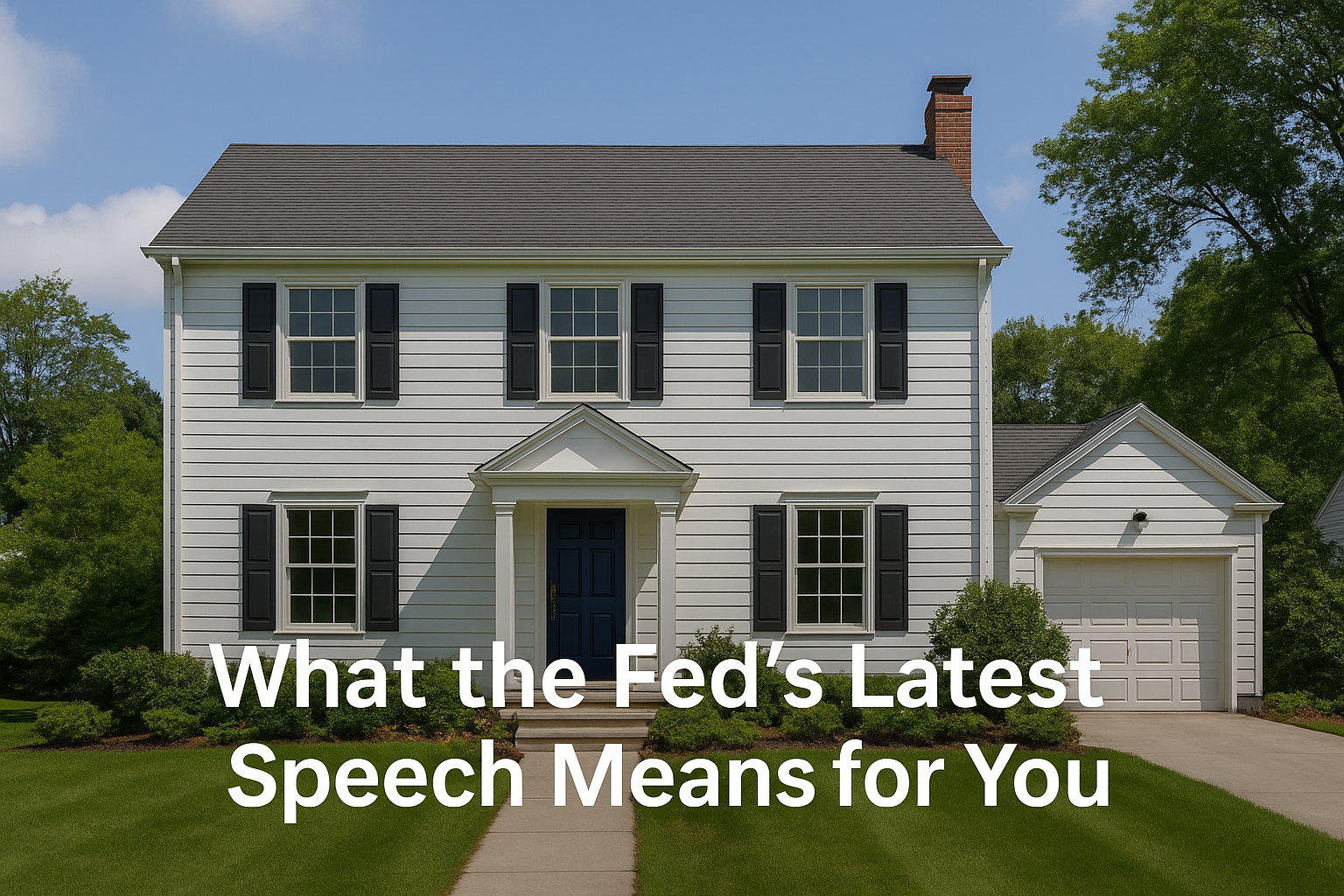 What the Fed’s Latest Speech Means for Homebuyers and Sellers in the Upstate header image.