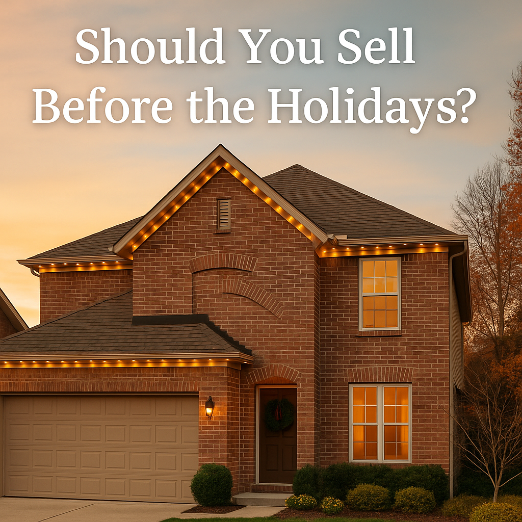 “Should You Sell Before the Holidays in the Upstate?” header image.