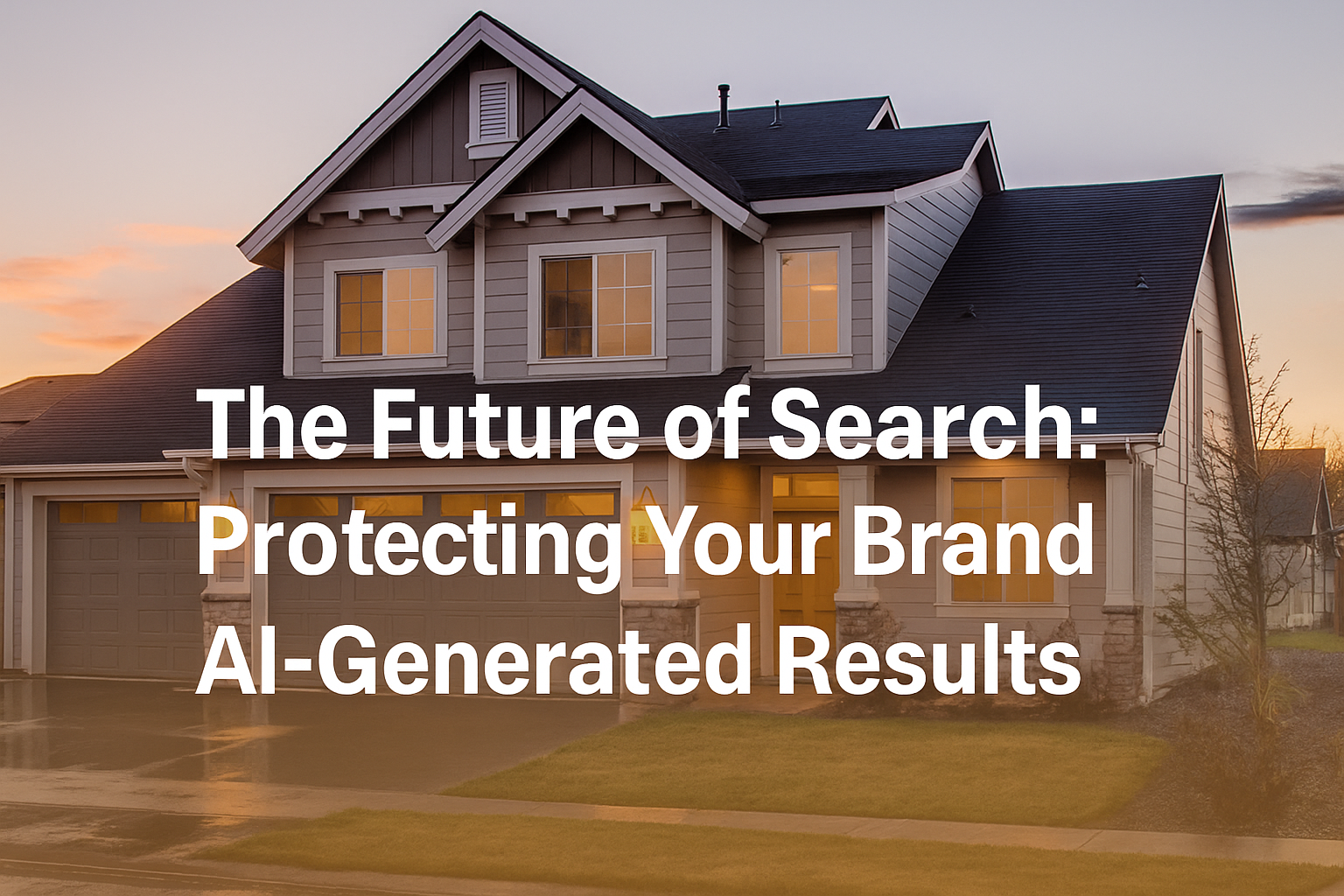 🧠 The Future of Search: Protecting Your Brand in AI-Generated Results  By Will Morenz | WRM Realty LLC — Keller Williams Greenville Central header image.