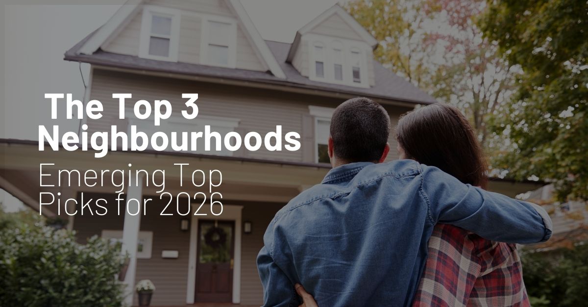 couple looking at a house