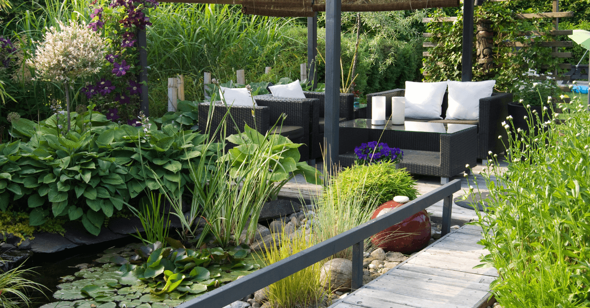 Outdoor Patio with Shad Structure