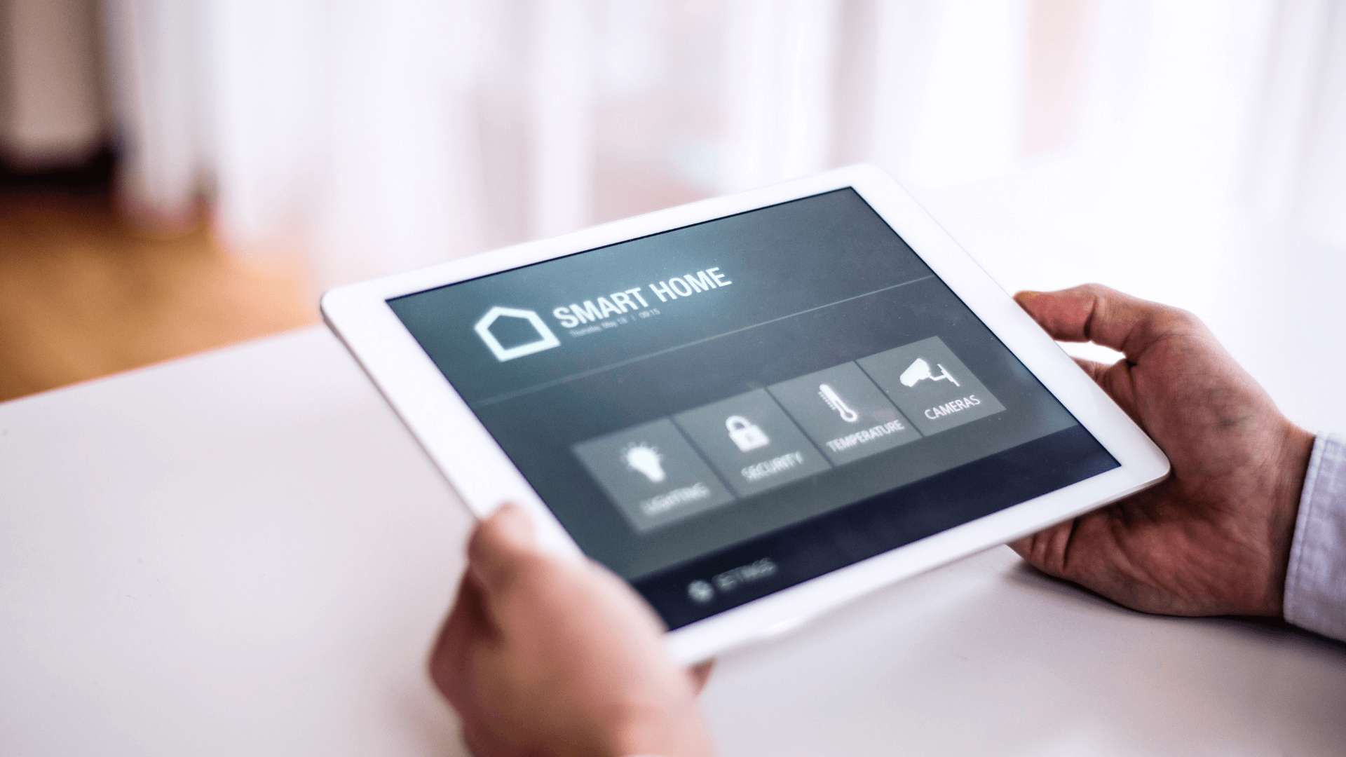 Ipad with smart home technology