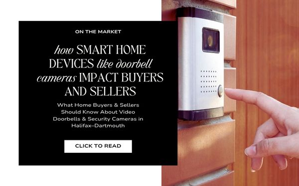 What Home Buyers & Sellers Should Know About Video Doorbells & Security Cameras in Halifax–Dartmouth header image.