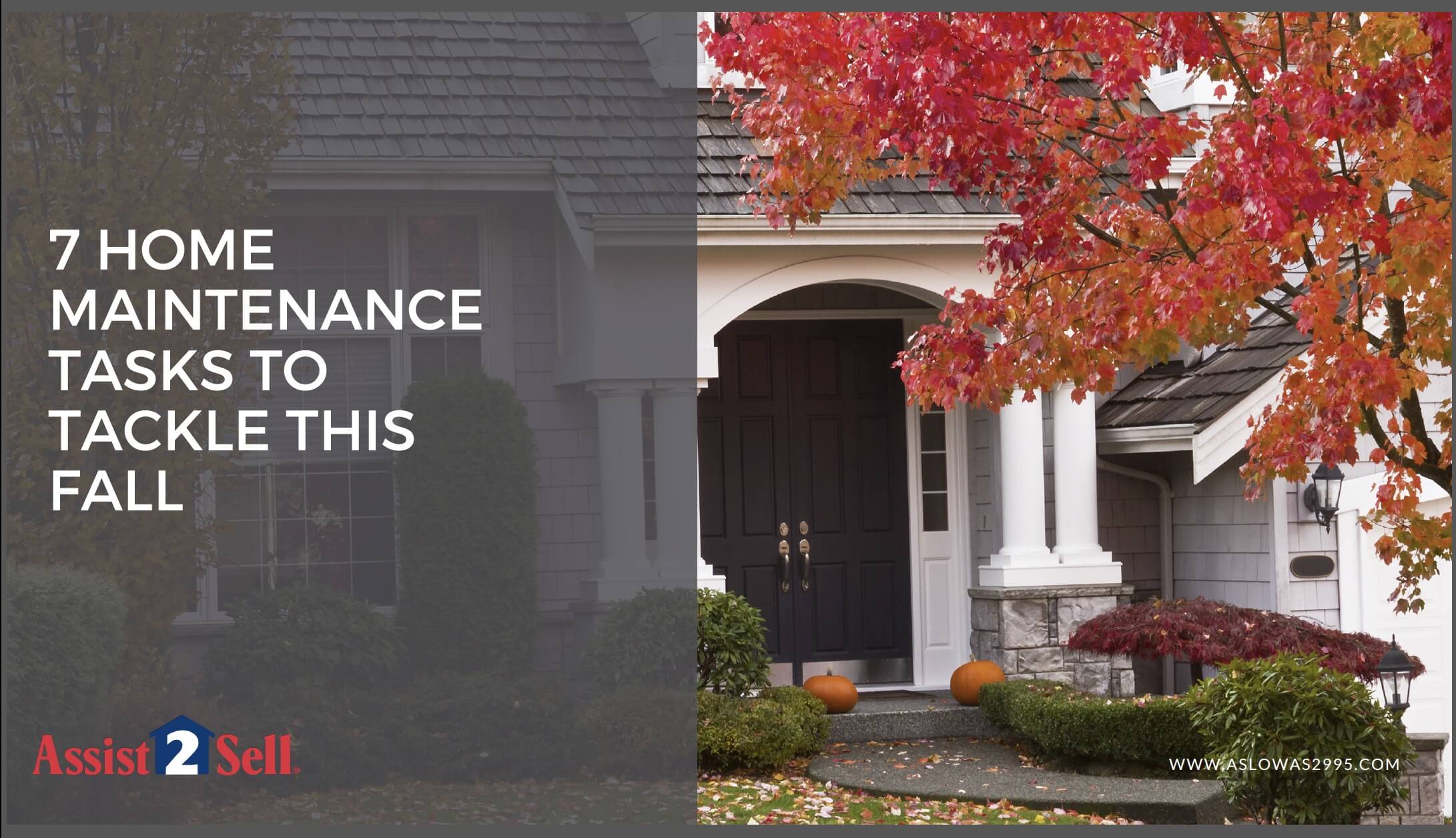 7 Home Maintenance Tasks to Tackle This Fall header image.