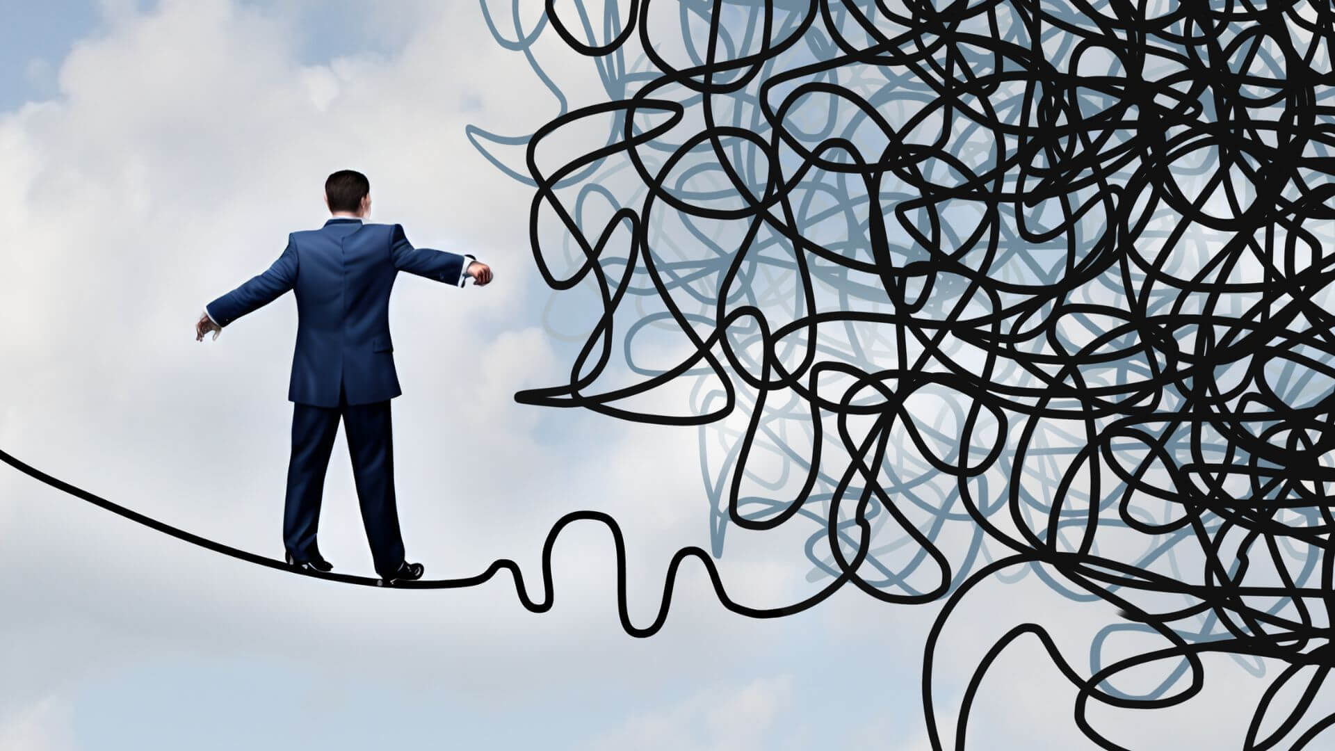 Walking on a tight rope