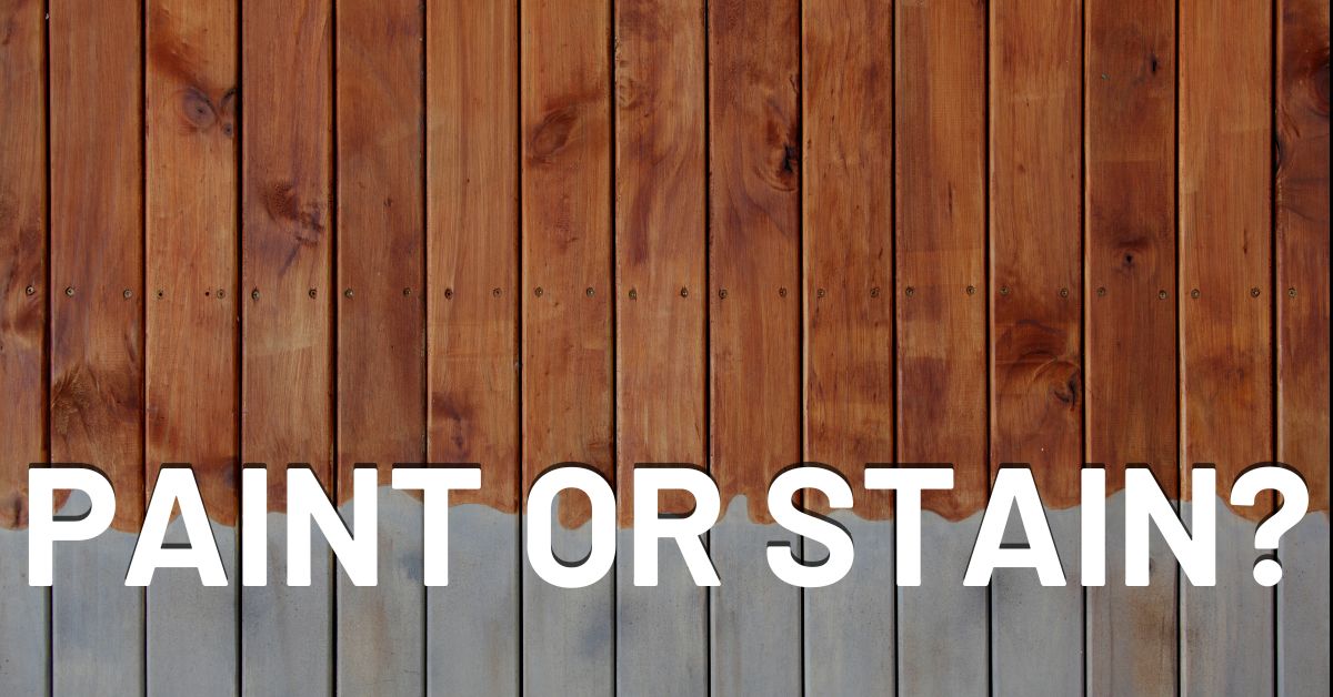 Painting or Staining? Your Guide to Deck Revitalization header image.