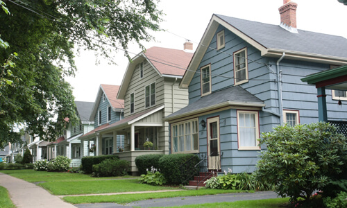 Houses on a Halifax Street