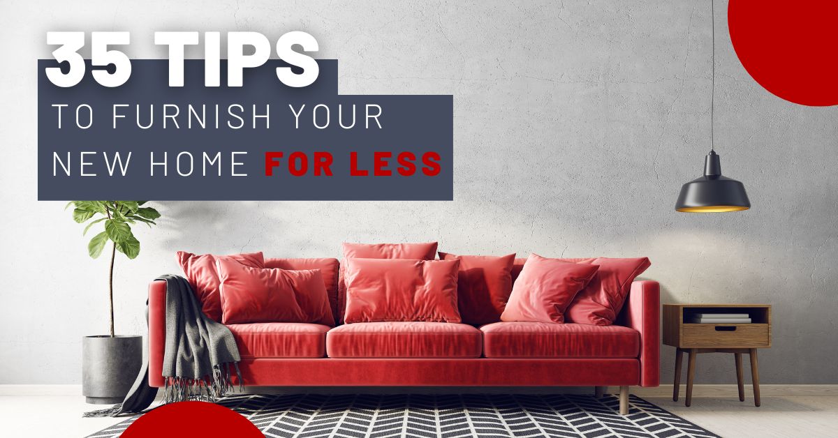 How to Furnish a New Home picture of couch