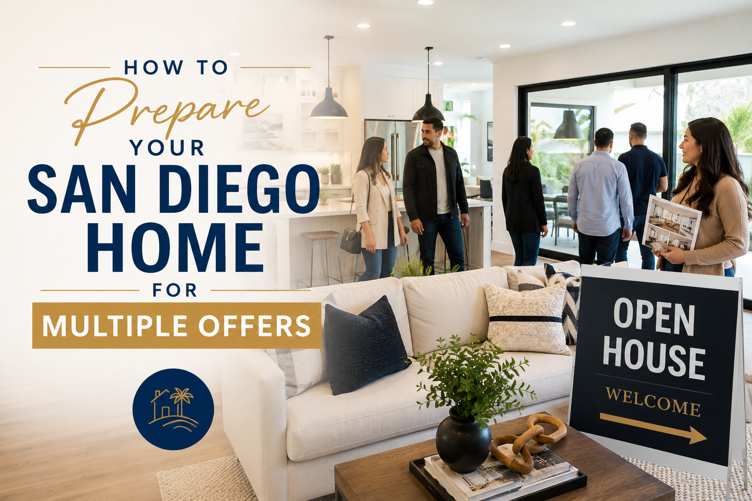 How to Prepare Your San Diego Home for Multiple Offers header image.