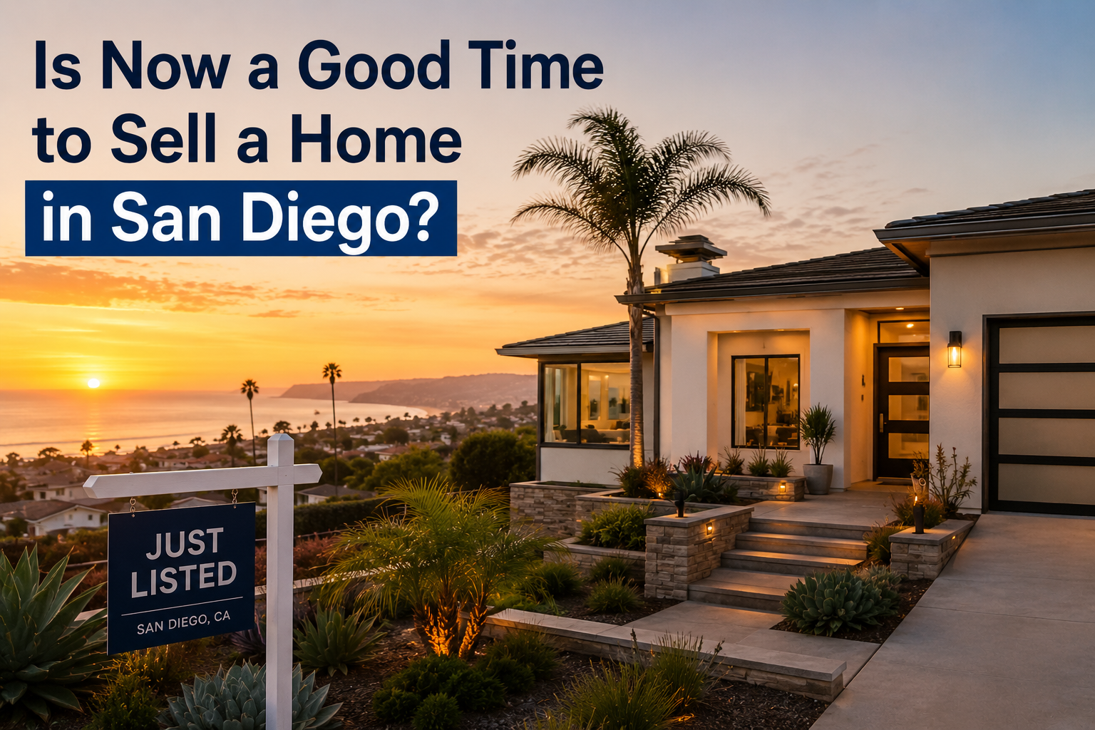 Is Now a Good Time to Sell a Home in San Diego? header image.