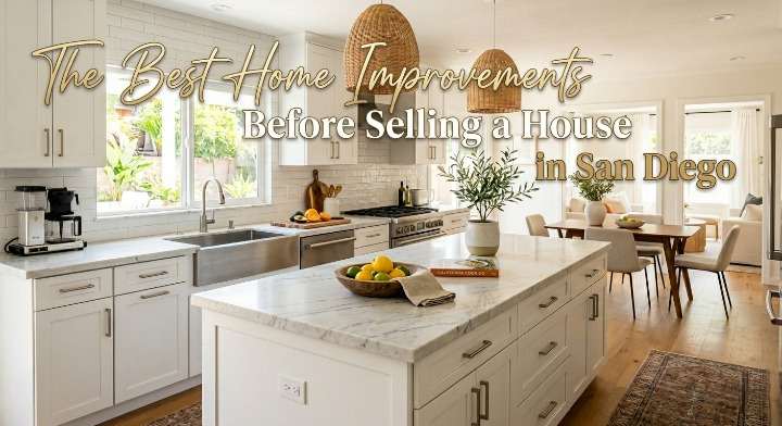 The Best Home Improvements Before Selling a House in San Diego header image.