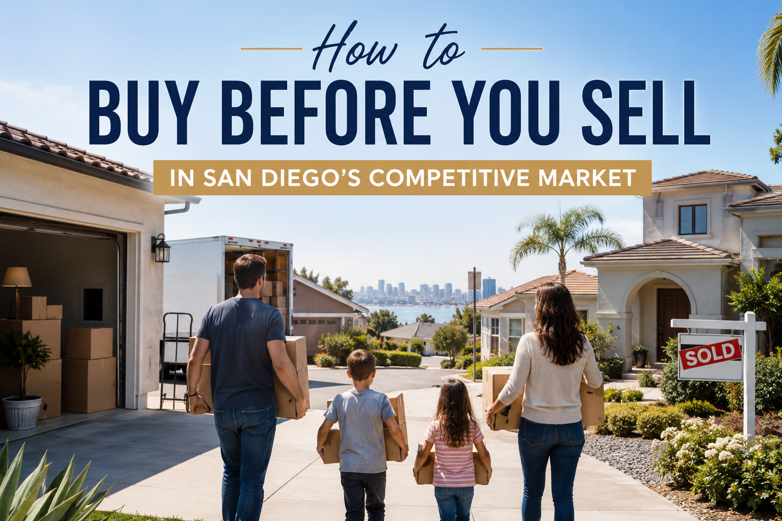 How to Buy Before You Sell in San Diego’s Competitive Market header image.