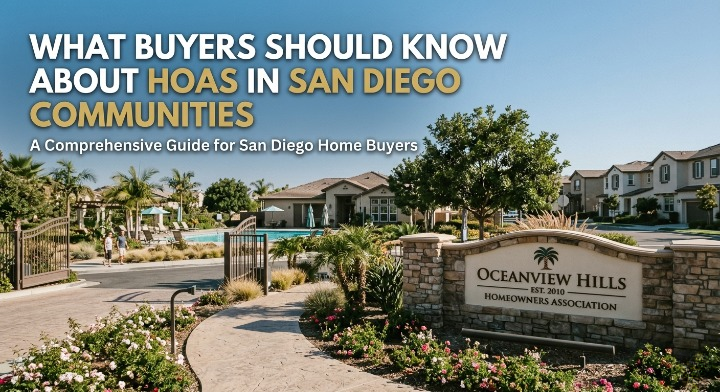 What Buyers Should Know About HOAs in San Diego Communities header image.