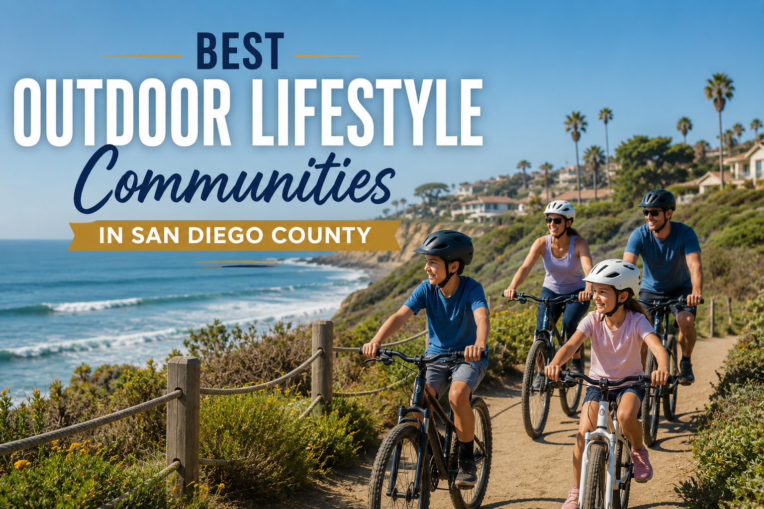 Best Outdoor Lifestyle Communities in San Diego County header image.