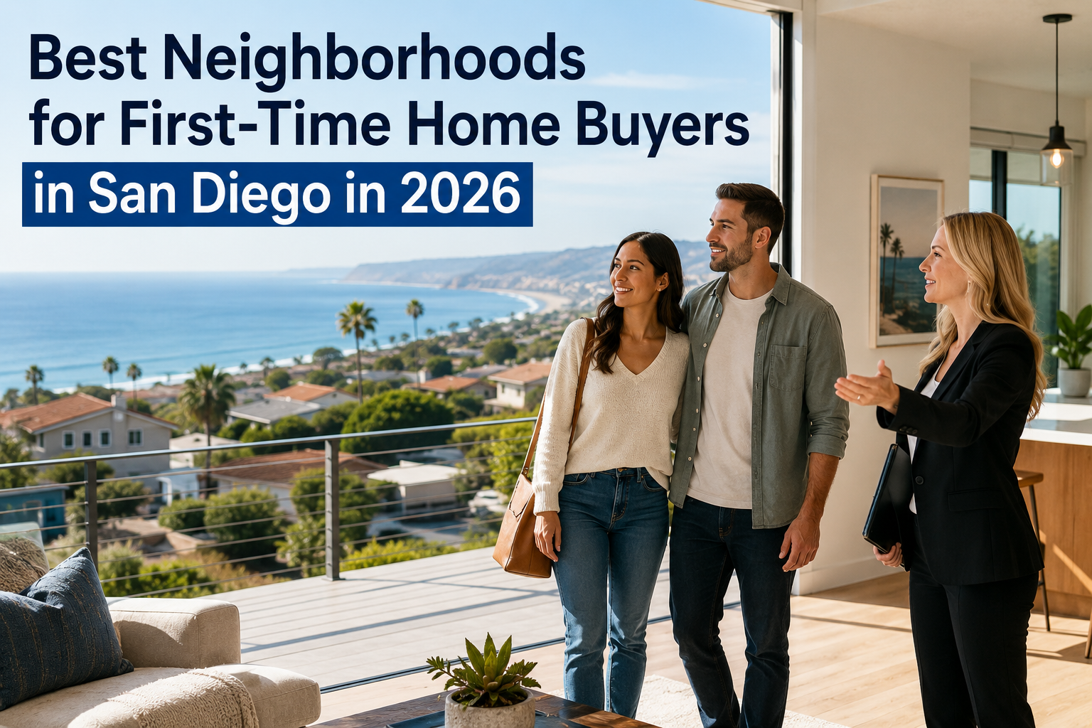 Best Neighborhoods for First-Time Home Buyers in San Diego in 2026 header image.