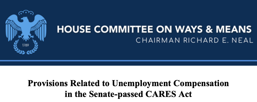 Unemployment Updates header image.