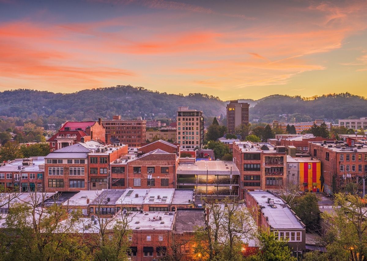 Asheville at Dusk