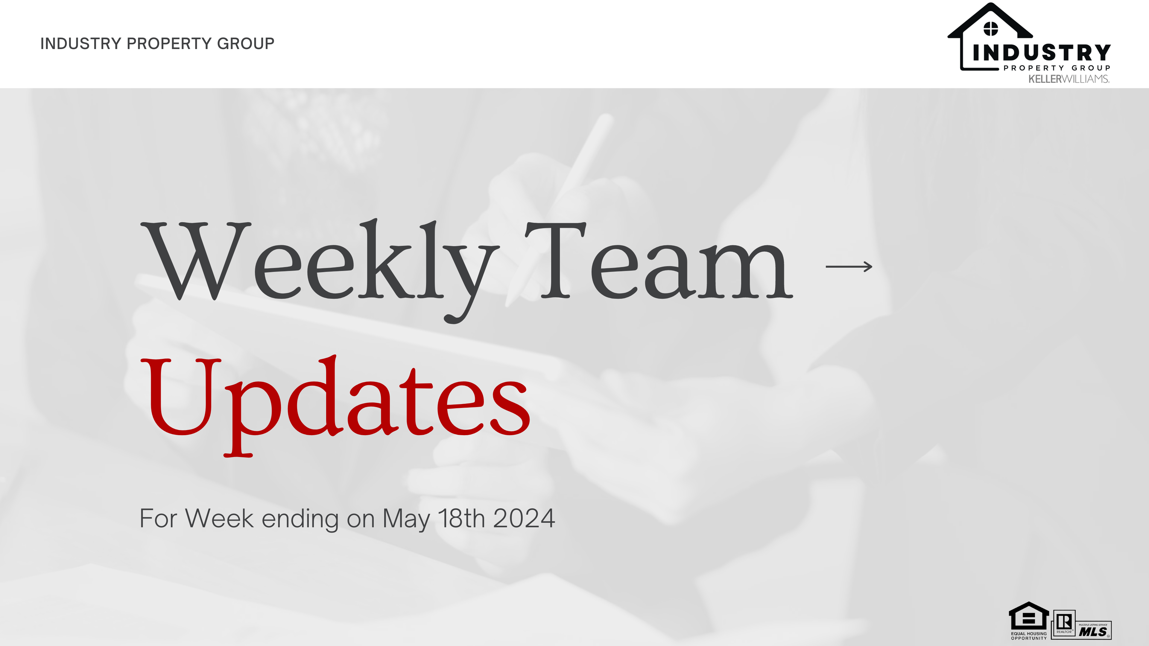 Asheville Real Estate Weekly Market Report - May 18th header image.