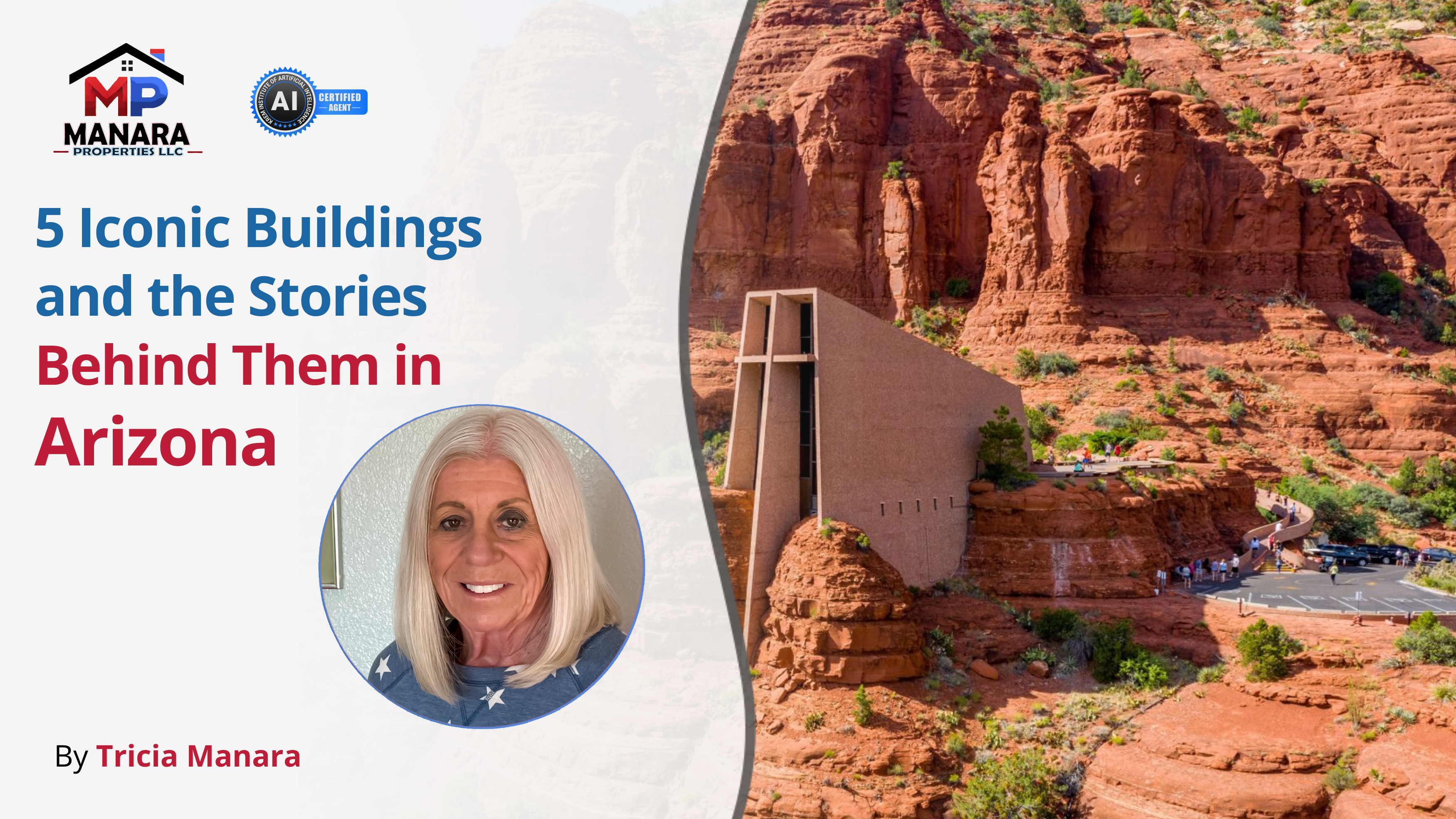 5 Iconic Buildings and the Stories Behind Them in Arizona header image.