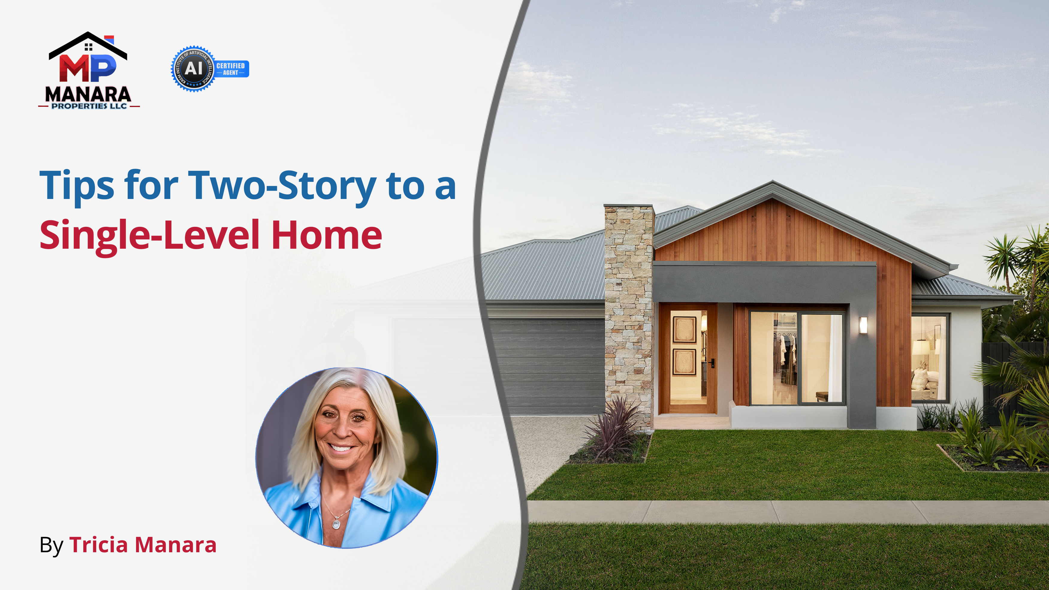 Making the Move from Two-Story to Single-Level Living header image.